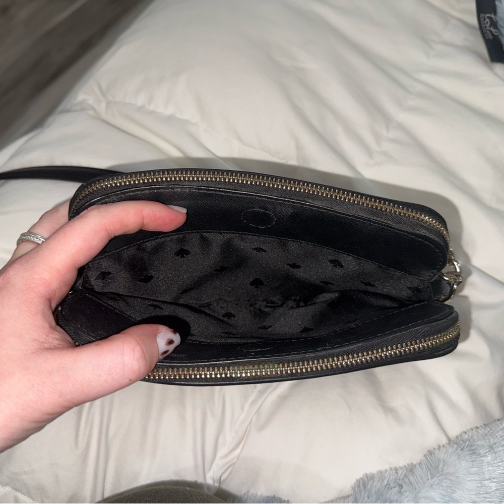 kate spade Black Crossbody Bag with Adjustable Chain Strap - Picture 4 of 7